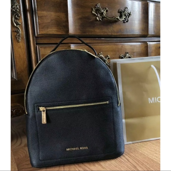 michael kors jessa backpack black